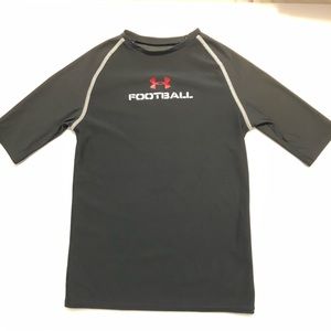 UA Under Armour Heatgear Fitted Boys Shirt Large